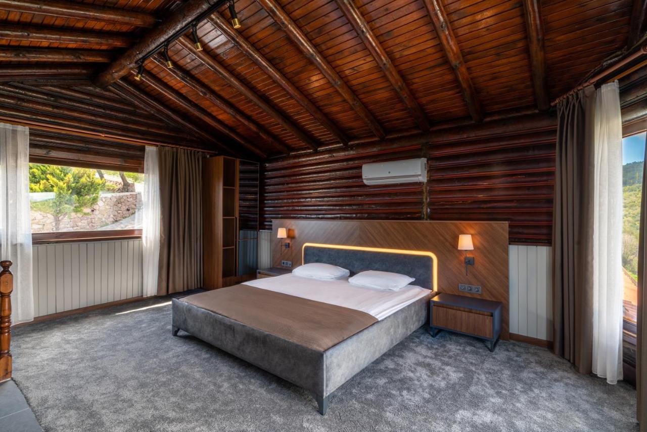 Assos Kartal Yuvasi Hotel سازلي المظهر الخارجي الصورة